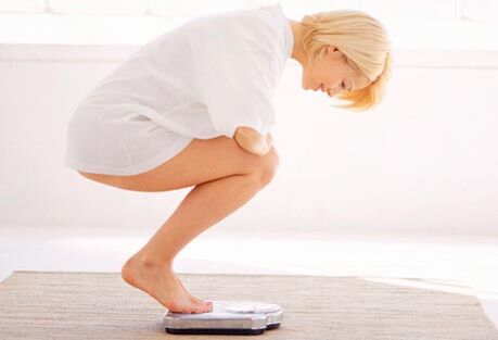 weighing while losing weight